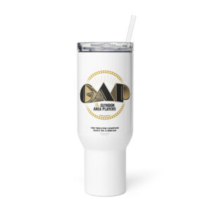 Travel mug with a handle