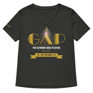 Women’s 30th relaxed v-neck t-shirt